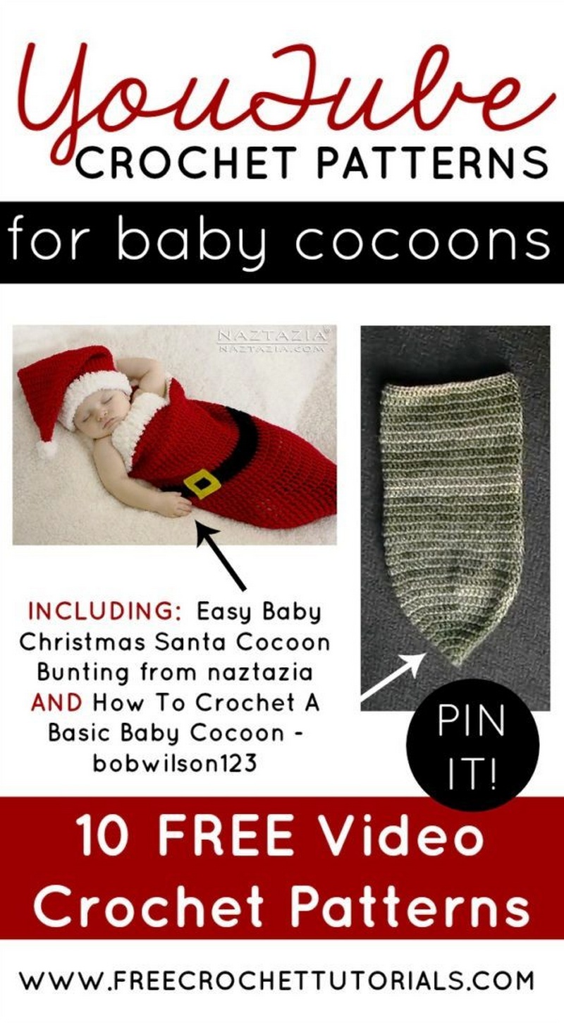 Crochet Patterns for Baby Cocoons