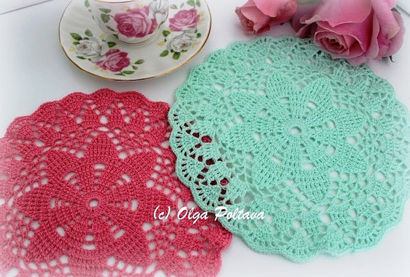 Dreaming of Spring Doilies New Crochet Pattern