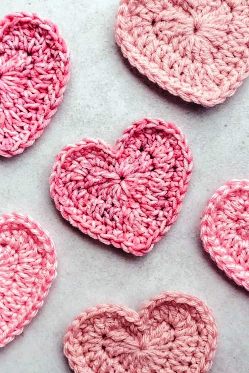 Free Crochet Heart Pattern