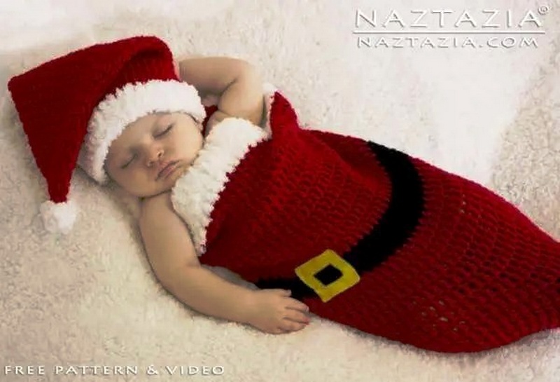 Free Pattern – Santa Baby Cocoon