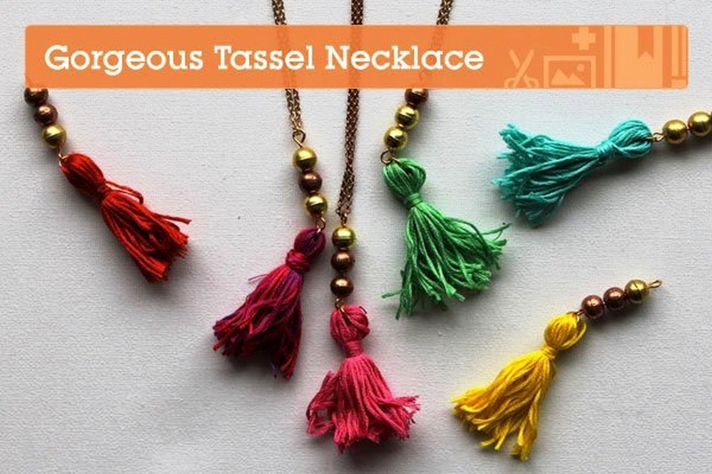 Make a Gorgeous Tassel Necklace