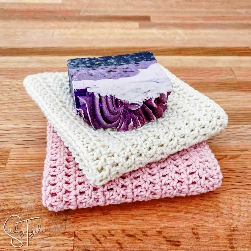 Nantucket Easy Double Crochet Dishcloth Pattern