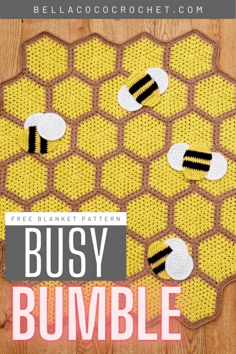 20 Free Crochet Bee Pattern Projects Susie Harris