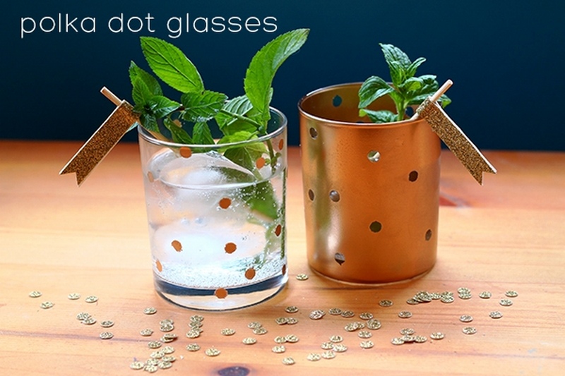 DIY Polka Dot Glasses
