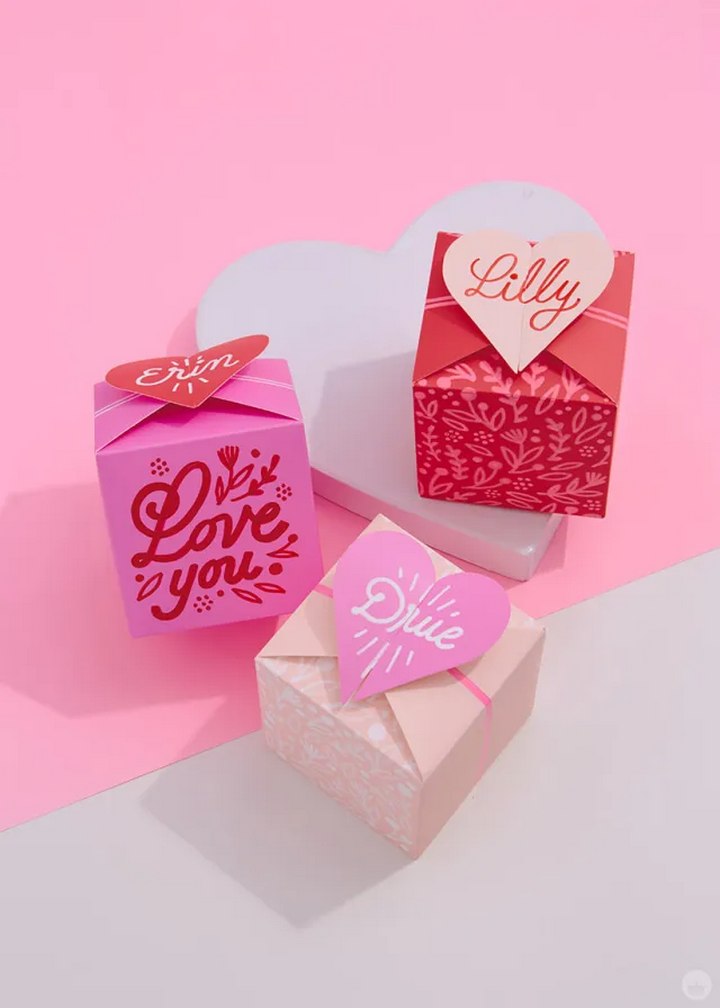 DIY Valentines Gift Box