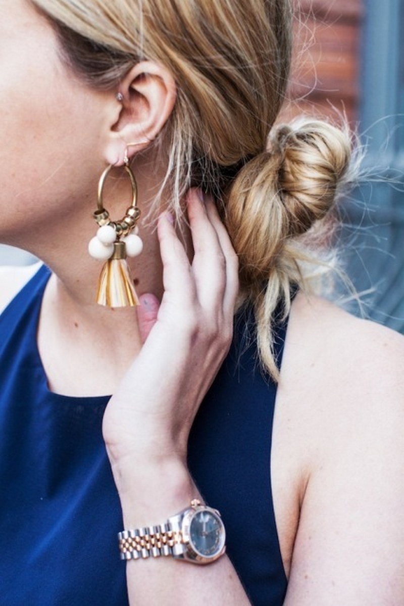 Fabulous DIY Earrings From Brass Headpins