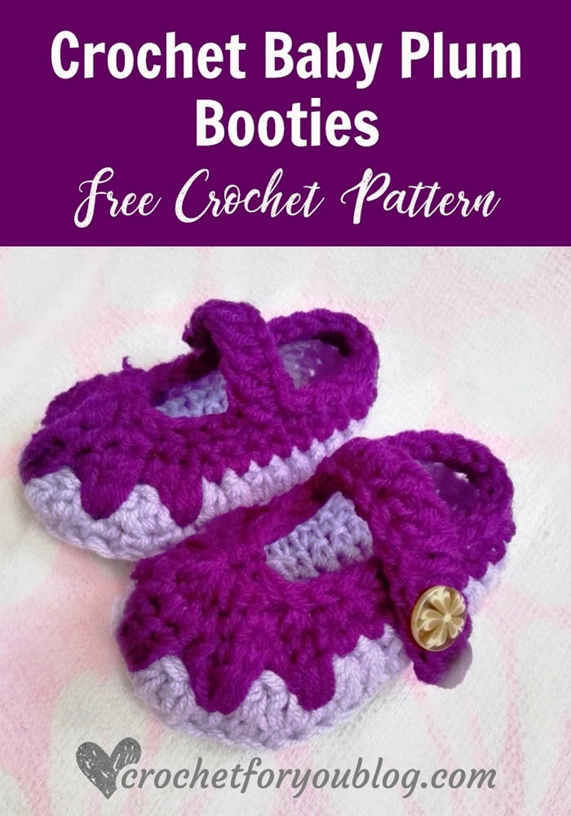 20 Free Crochet Baby Booties Patterns Susie Harris