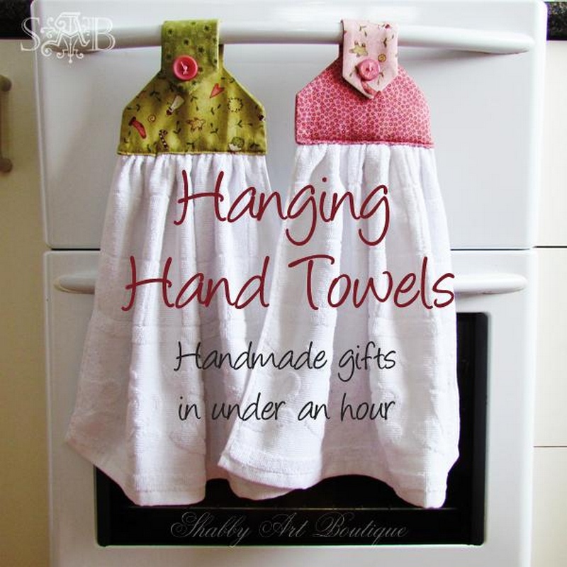 Handmade Gifts Hanging Hand Towels
