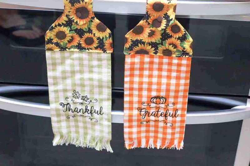 How To Make A Hanging Kitchen Towel