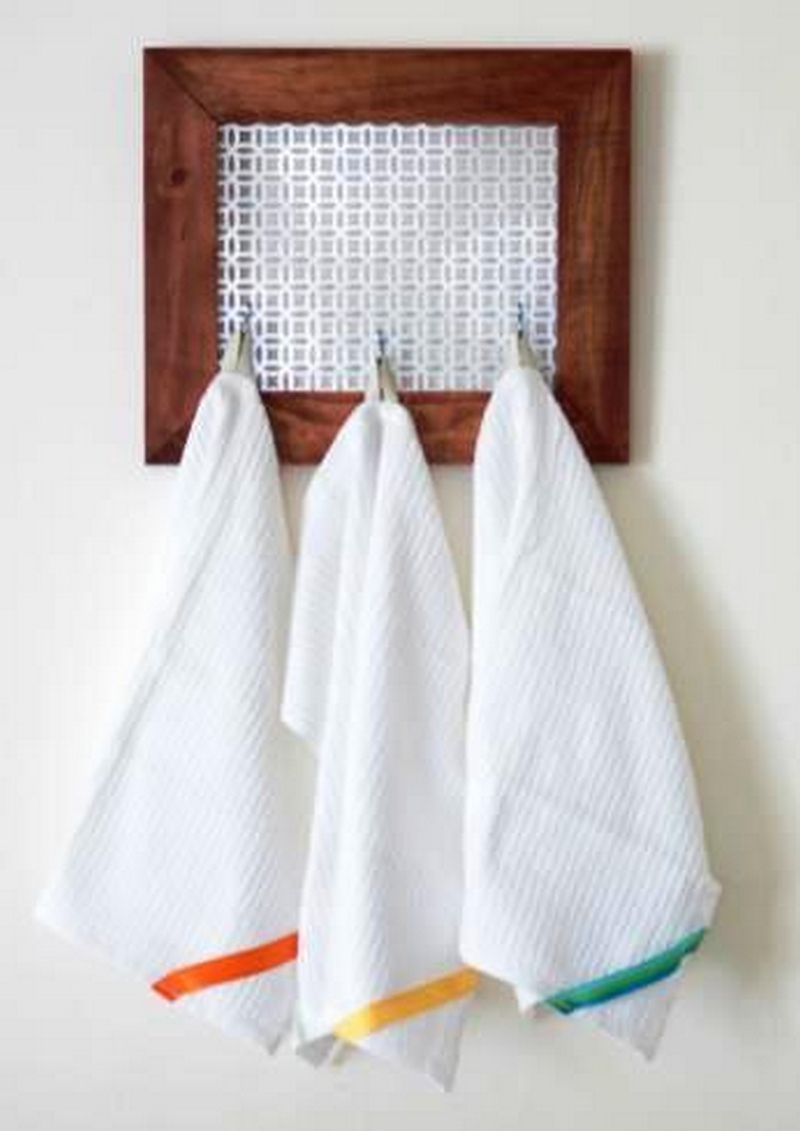 How To Make A Simple Hanging Dish Towel