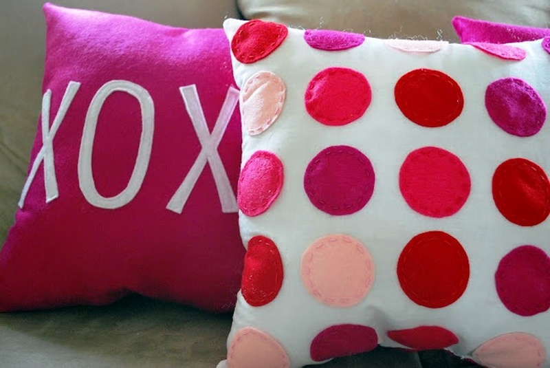 How To Make Polka Dot Pillow