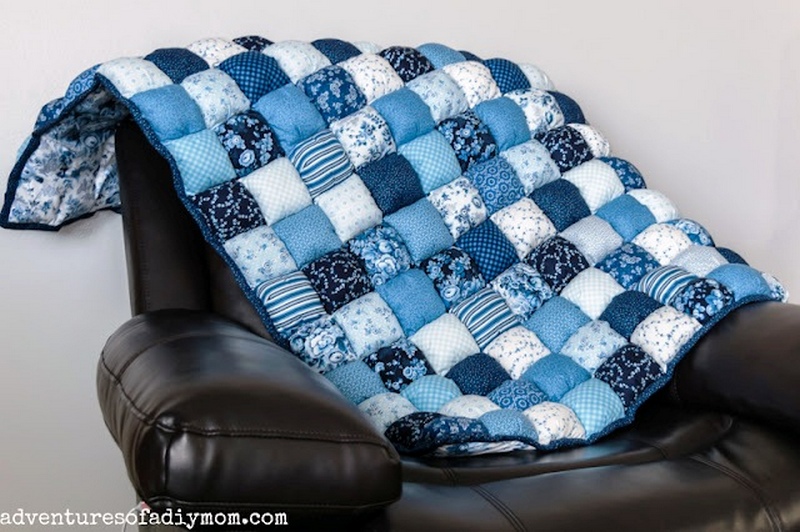 How to Make Puff Quilt