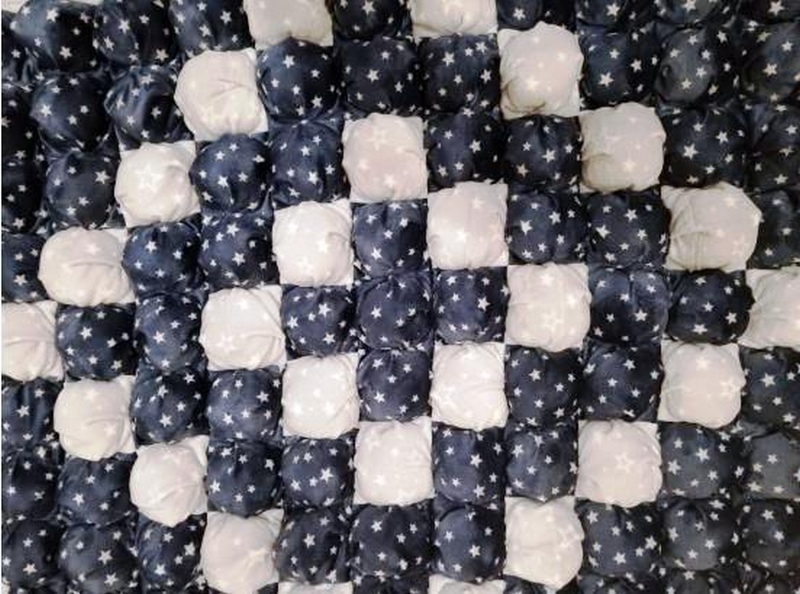 How to Make a Bubble Quilt Step By Step