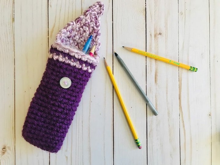 Pencil Case Free Crochet Pattern