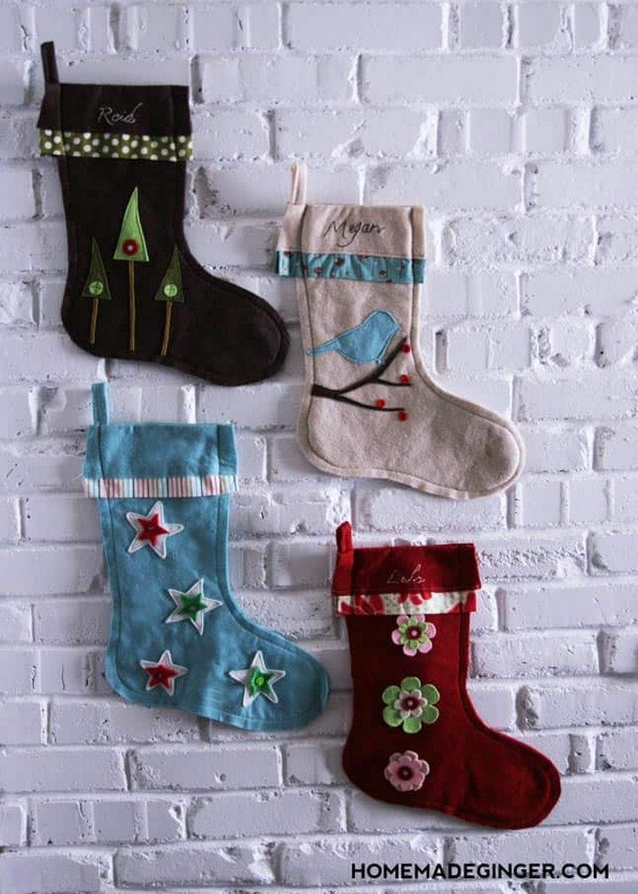 Stylish DIY Stockings