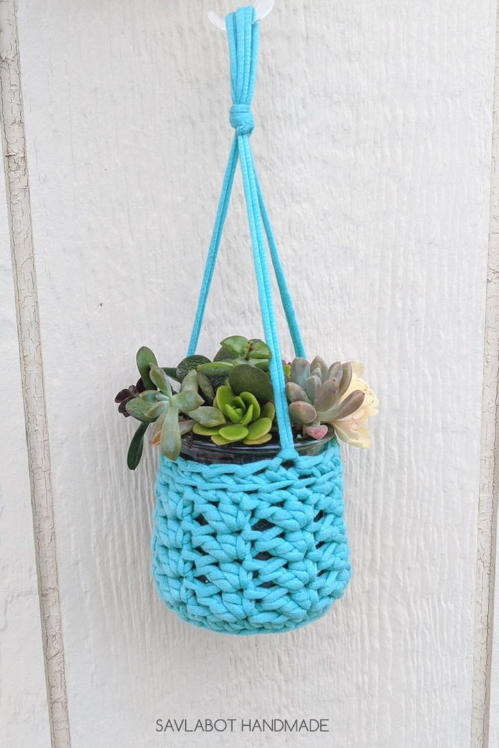 Tiny Plant Pot Cozy Crochet Pattern
