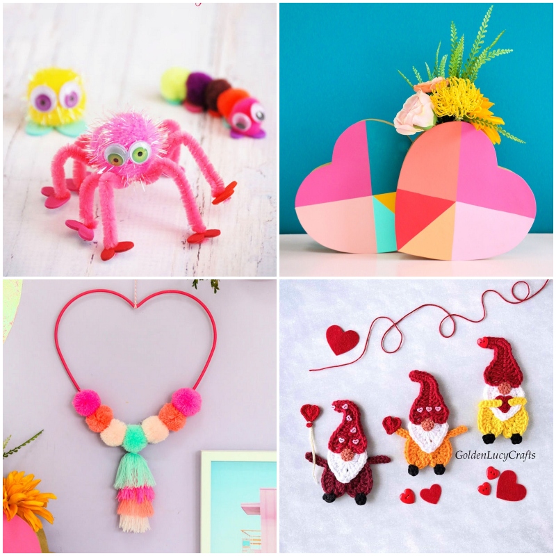 35 Easy Valentine's Day Crafts For 2023 - Susie Harris