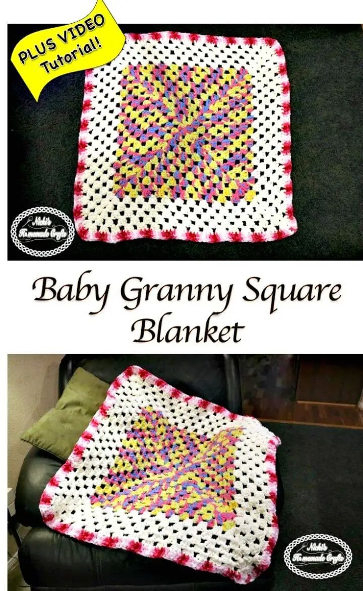 Baby Granny Square Blanket