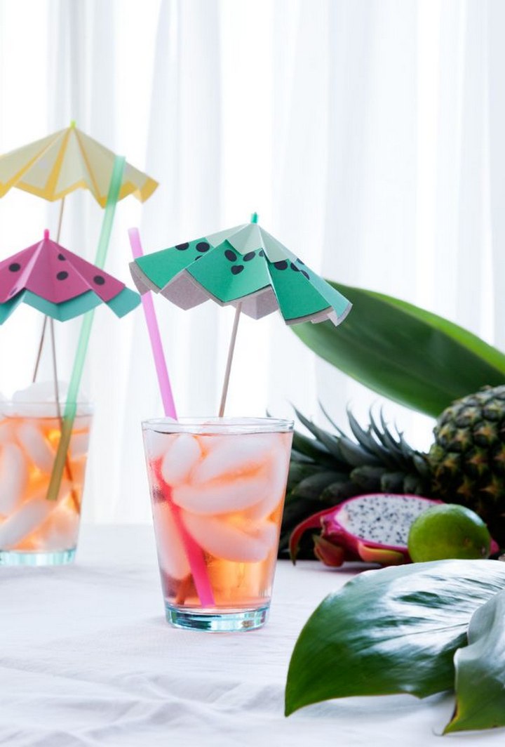 Paper Cocktails Umbrella