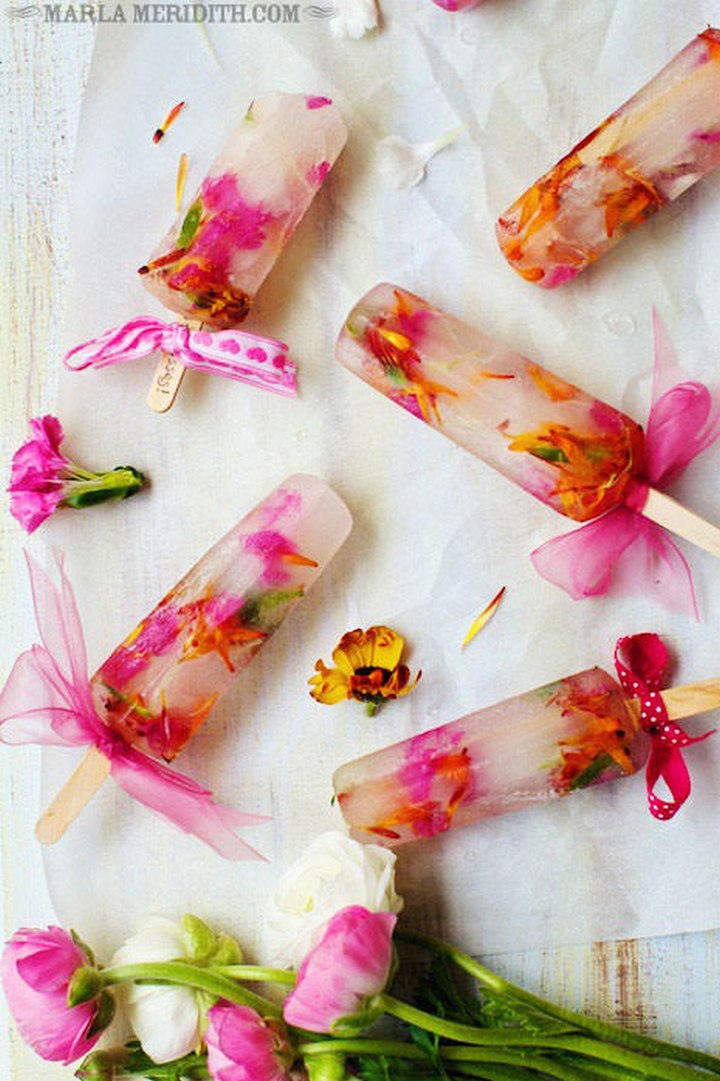 Spring Bouquet Popsicles