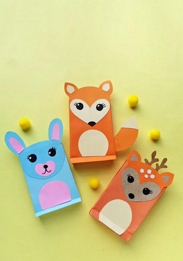 Woodland Animals Paper Craft