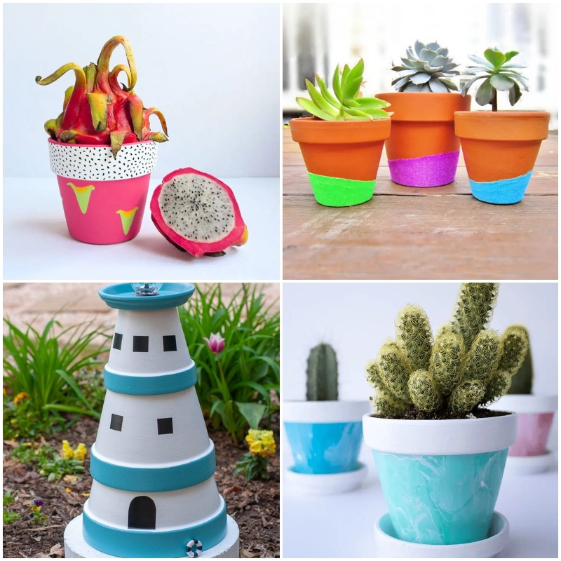 16 Small DIY Clay Pot Crafts For Beginners - Susie Harris