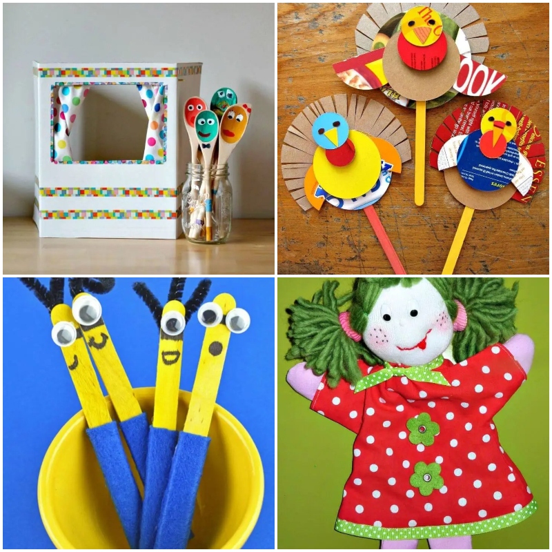 20 Easy Puppet Craft Ideas For Kids Susie Harris