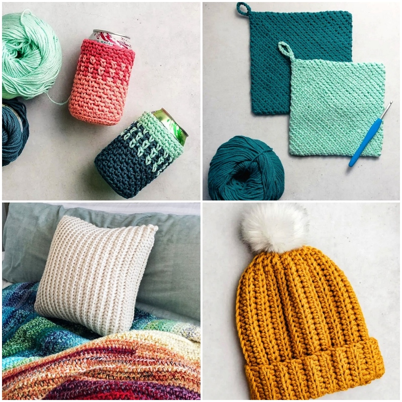 25 Free Crochet Patterns For Beginners - Susie Harris