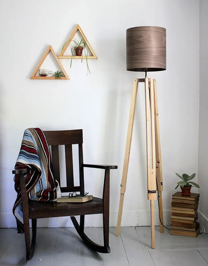 DIY Tripod Floor Lamp