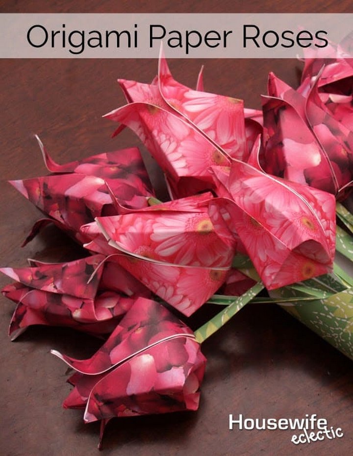 How To Make Paper Roses