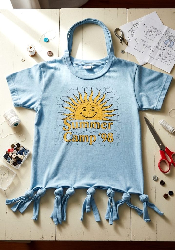 30 DIY T Shirt Cutting Ideas No Sew Ideas - Susie Harris Blog