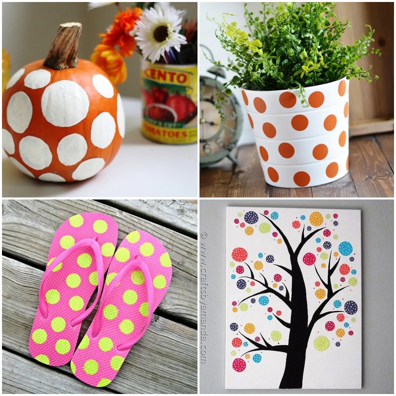 20 Cute Polka Dots Crafts to Bring You Smile Susie Harris