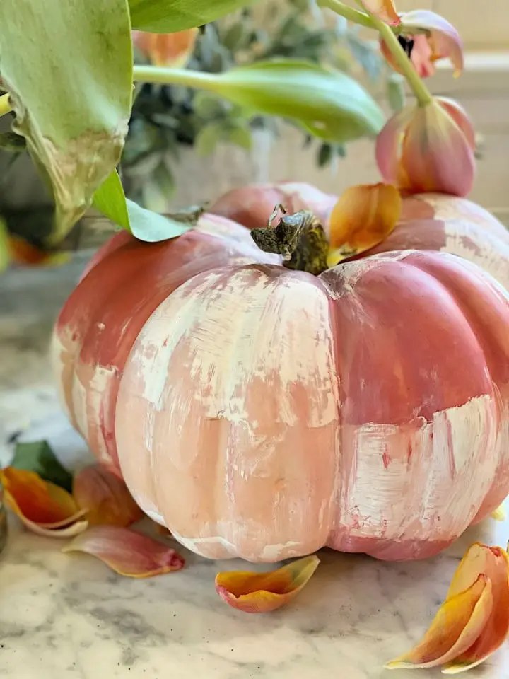 DIY Original Painted Pumpkin