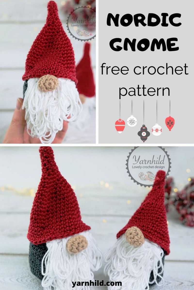 How To Crochet A Mini Gnome
