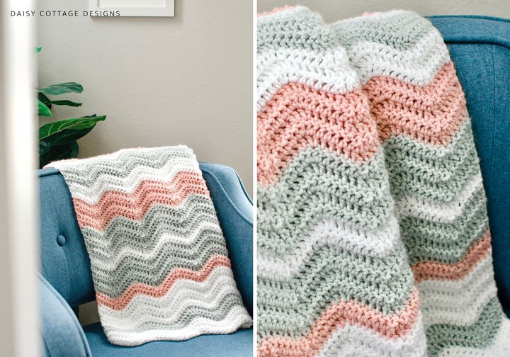How to Make a Ripple Blanket