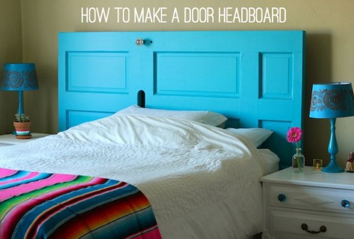 Make A Door Headboard