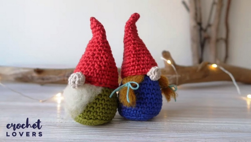 Nordic Gnomes Free Crochet Pattern