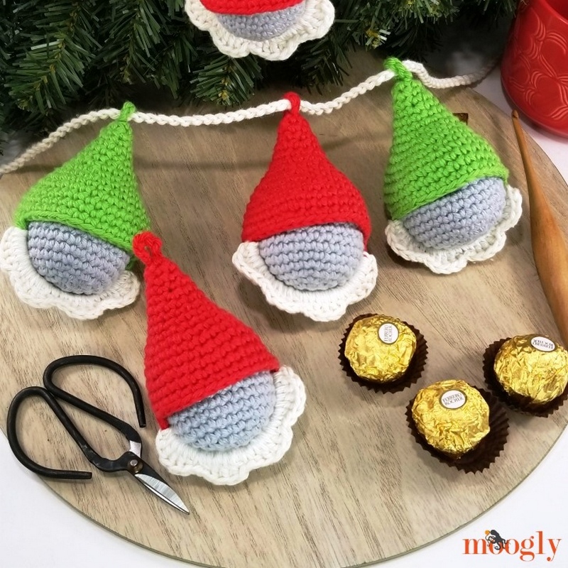 Quick Gnome Candy Ornaments