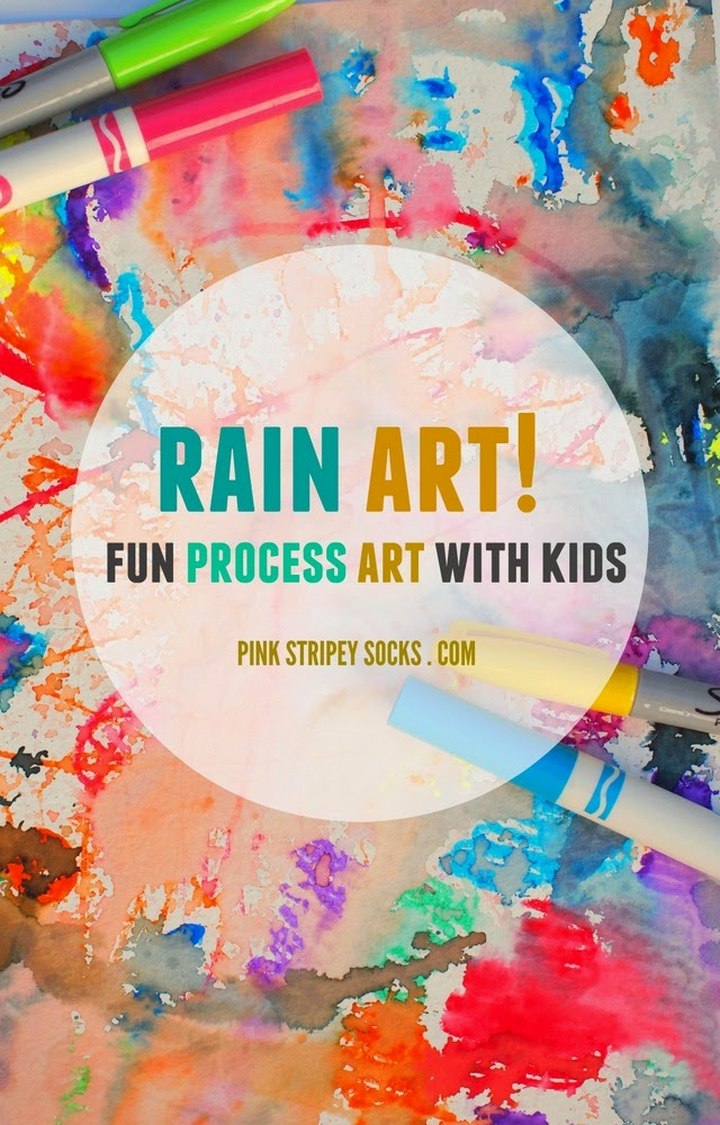 Rainy Day Process Art