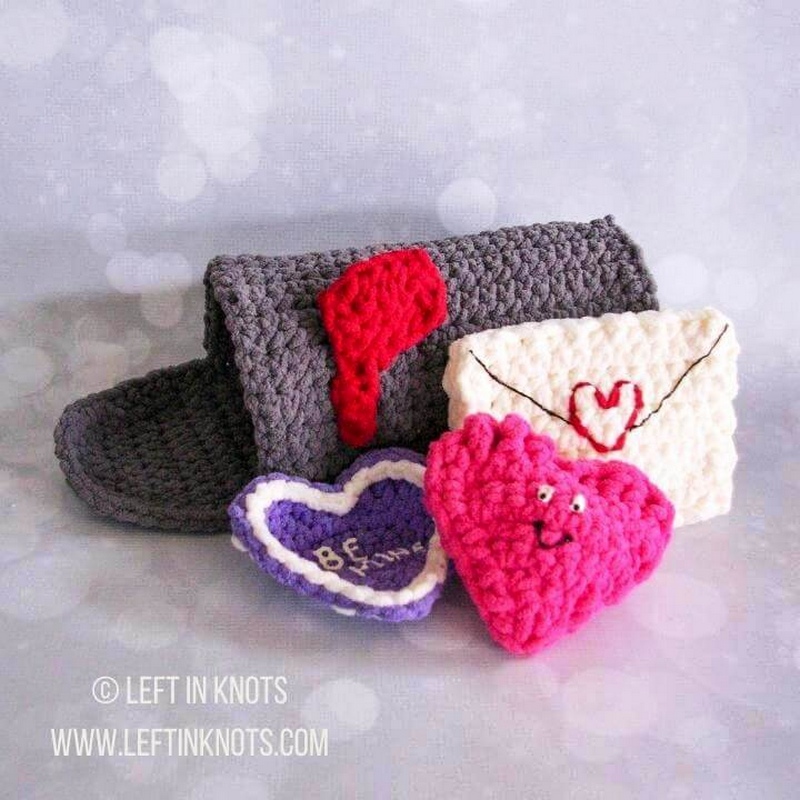 Crochet Valentines Baby Toy Free Pattern