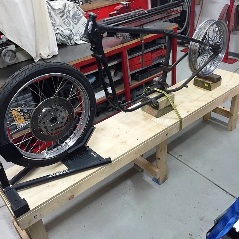 A Simple Timber Motorcycle Build Platform