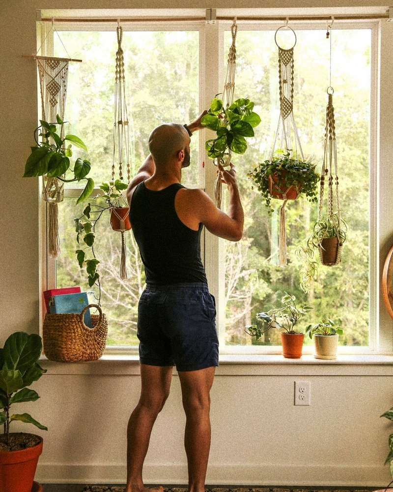 DIY Adjustable Plant Window