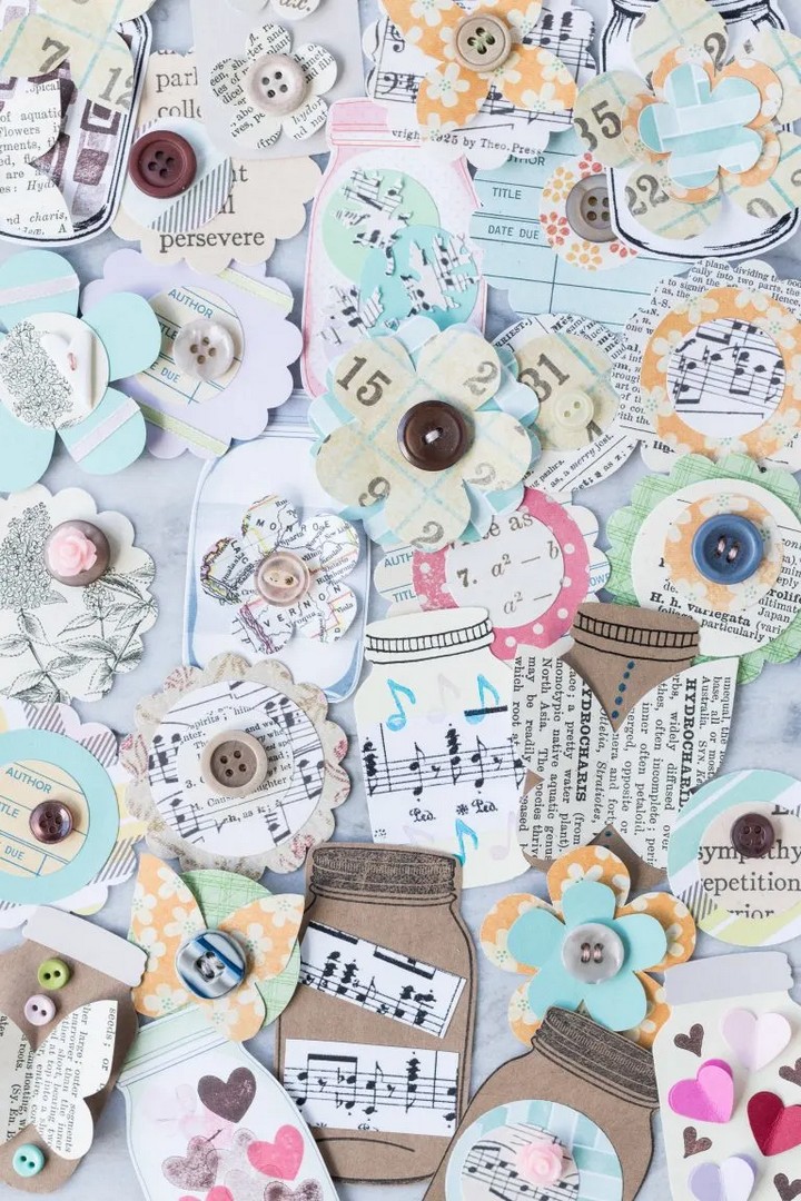 34 DIY Scrapbook Paper Crafts & Creative Susie Harris