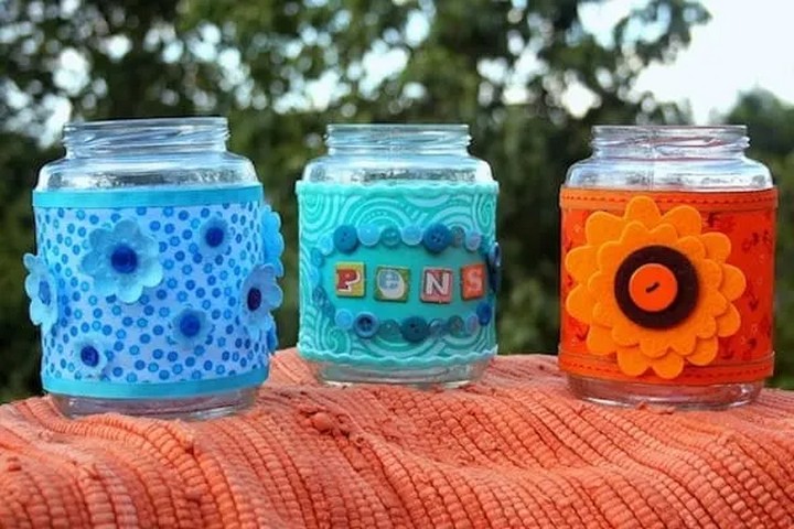 Glass Jars is a Fun Recycled Craft