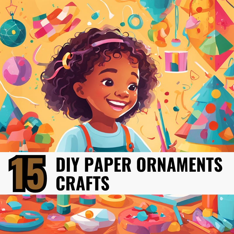 15 DIY Paper Ornaments Crafts
