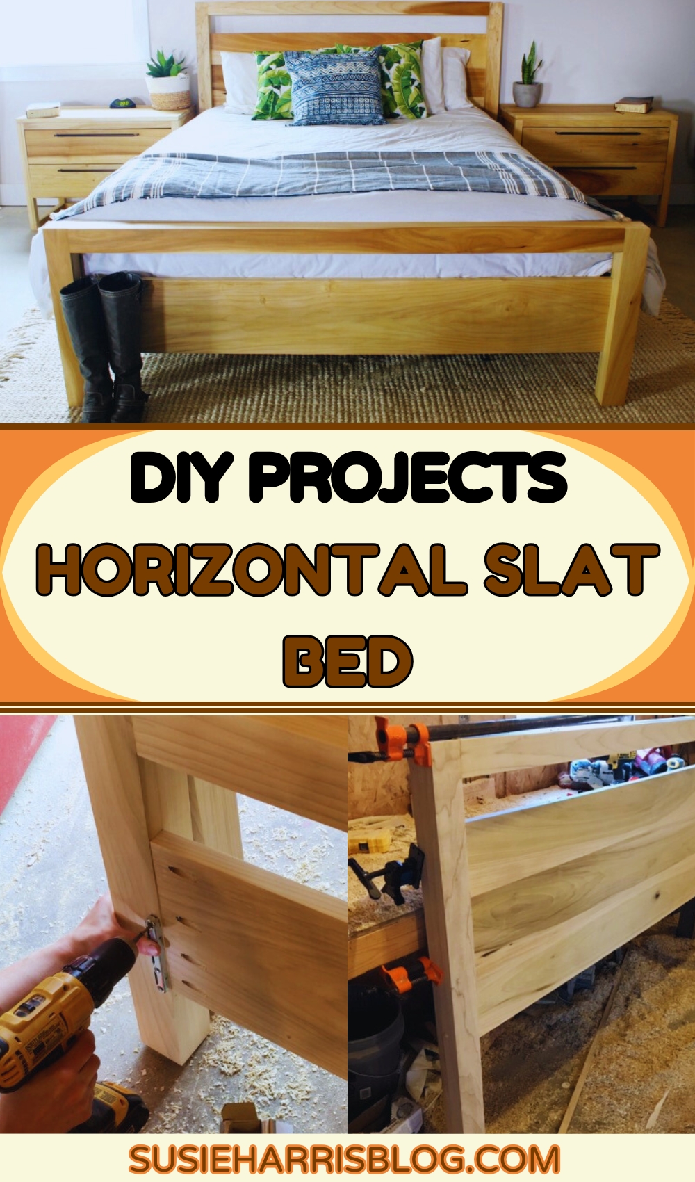 Horizontal Slat Bed