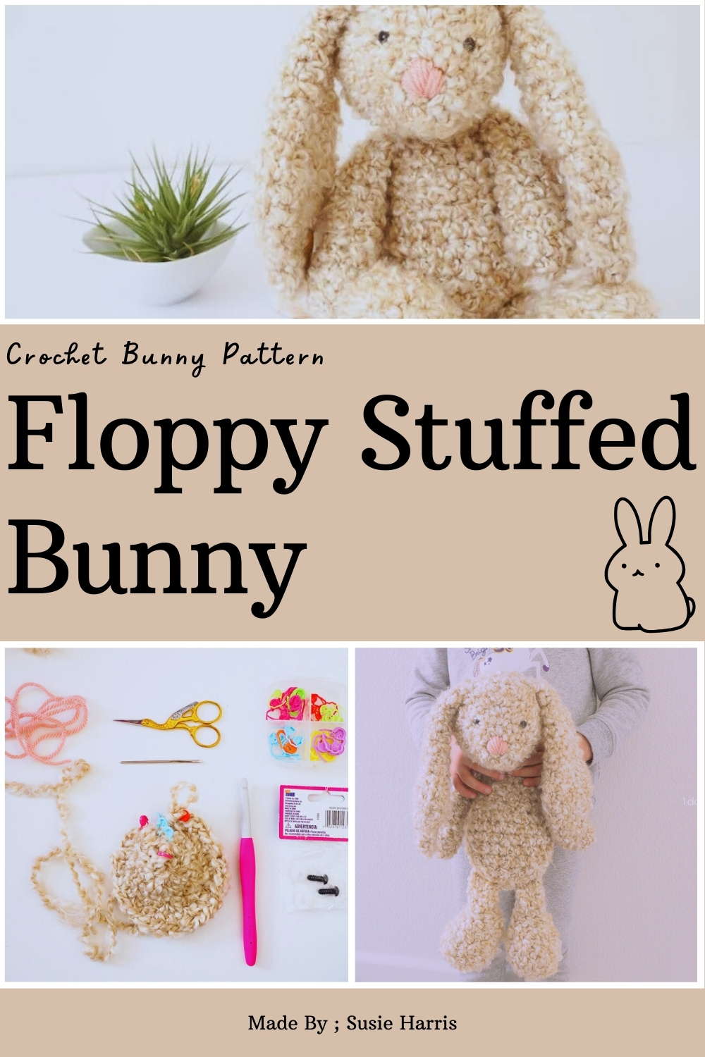 Floppy Stuffed Bunny