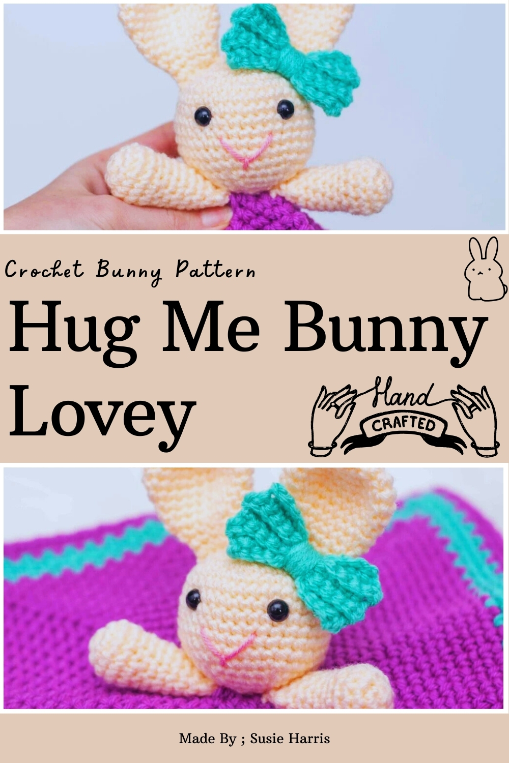 Hug Me Bunny Lovey