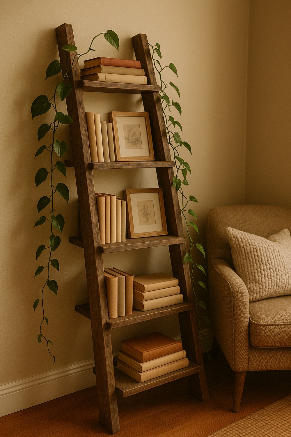 Bookshelf Ladder