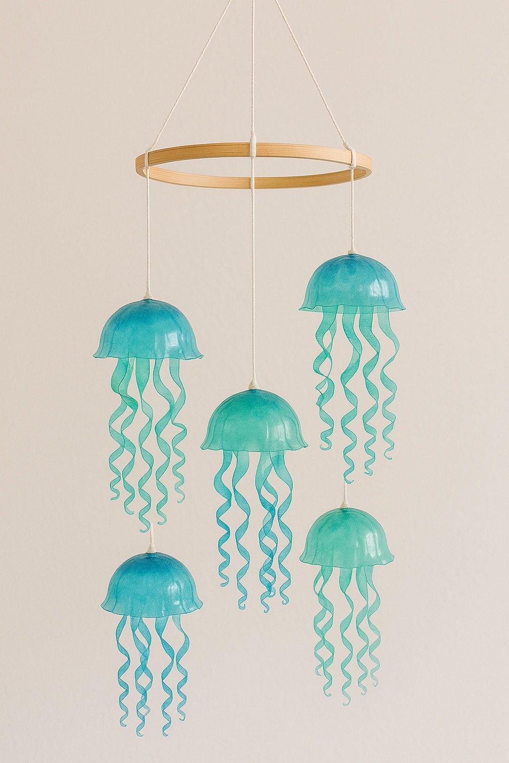 Bottle Jellyfish Mobile